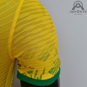 Camisa da Seleção Brasileira 2022 Versão Jogador Ed Especial Cristo Redentor + Personalização Grátis