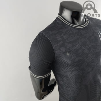 Camisa da Seleção Brasileira 2022 Versão Jogador Ed. Especial All Black