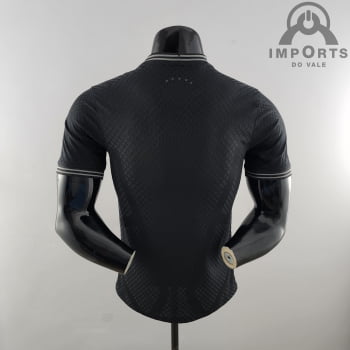 Camisa da Seleção Brasileira 2022 Versão Jogador Ed. Especial All Black