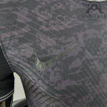 Camisa da Seleção Brasileira 2022 Versão Jogador Ed. Especial All Black