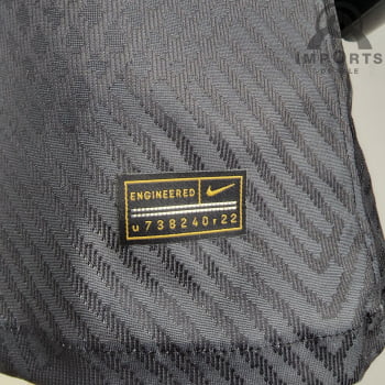 Camisa da Seleção Brasileira 2022 Versão Jogador Ed. Especial All Black