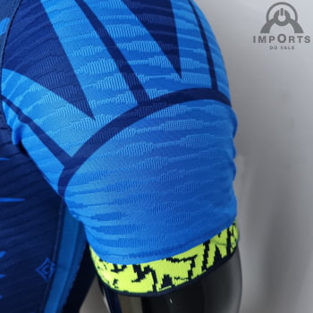Camisa da Seleção Brasileira 2022 Versão Jogador Nordeste - Azul 