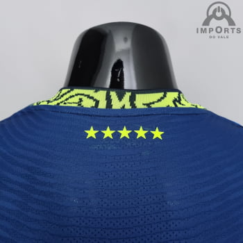 Camisa da Seleção Brasileira 2022 Versão Jogador Nordeste - Azul 