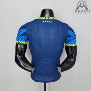 Camisa da Seleção Brasileira 2022 Versão Jogador Nordeste - Azul 
