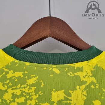 Camisa da Seleção Brasileira 2022 Versão Torcedor Ed. Especial - Amarelo/verde 