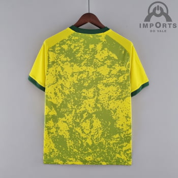 Camisa da Seleção Brasileira 2022 Versão Torcedor Ed. Especial - Amarelo/verde 