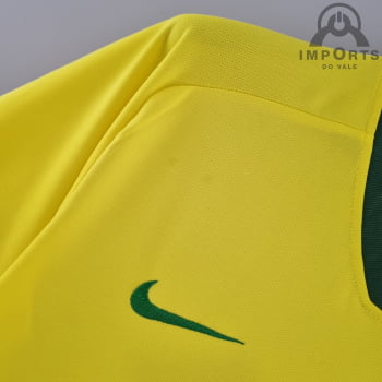 Camisa da Seleção Brasileira 2022 Versão Torcedor Ed. Especial - Amarelo/verde 