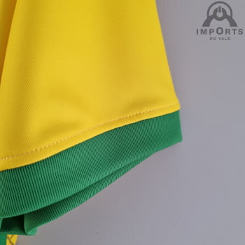 Camisa da Seleção Brasileira 2022 Versão Torcedor Ed. Especial - Amarelo/azul 