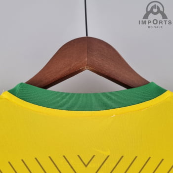 Camisa da Seleção Brasileira 2022 Versão Torcedor Ed. Especial - Amarelo/azul 