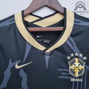 Camisa da Seleção Brasileira 2022 Versão Feminina Edição Especial Nordeste  + Personalização Grátis