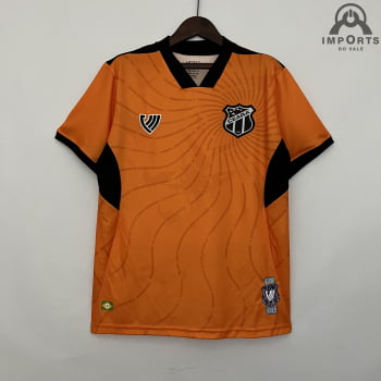 Camisa Ceará 23/24 Versão Torcedor Goleiro Terra do sol + Personalização Grátis
