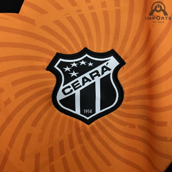 Camisa Ceará 23/24 Versão Torcedor Goleiro Terra do sol + Personalização Grátis