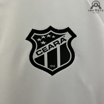 Camisa Ceará II 23/24 Versão Torcedor + Patrocínios + Personalização Grátis
