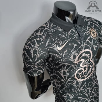 Camisa Chelsea 22/23 Versão Jogador Clássica + Personalização Grátis