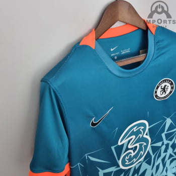 Camisa Chelsea 22/23 Versão Torcedor Treino - Azul Claro