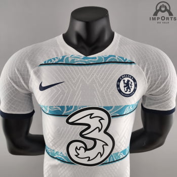 Camisa Chelsea II 22/23 Versão Jogador + Personalização Grátis