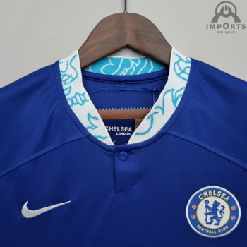 Camisa Chelsea l 22/23 Versão Feminina + Personalização Grátis