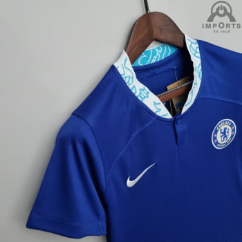 Camisa Chelsea l 22/23 Versão Feminina + Personalização Grátis