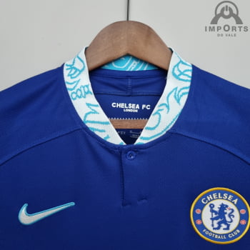 Camisa Chelsea l 22/23 Versão Torcedor + Personalização Grátis