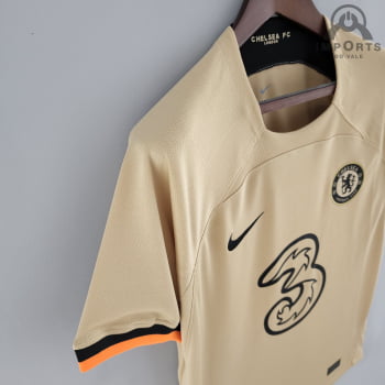 Camisa Chelsea lll 22/23 Versão Torcedor + Personalização Grátis