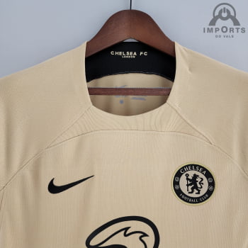 Camisa Chelsea lll 22/23 Versão Torcedor + Personalização Grátis