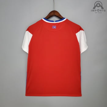 Camisa da Seleção Chilena I 21/22 Versão Torcedor + Personalização Grátis