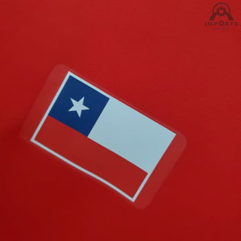Camisa da Seleção Chilena I 21/22 Versão Torcedor + Personalização Grátis