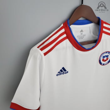 Camisa Chile II 21/22 Versão Torcedor + Personalização Grátis