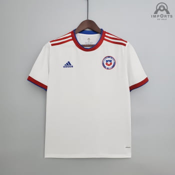 Camisa Chile II 21/22 Versão Torcedor + Personalização Grátis
