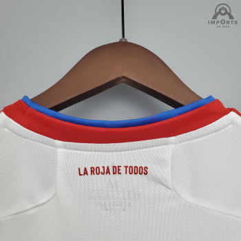 Camisa Chile II 21/22 Versão Torcedor + Personalização Grátis