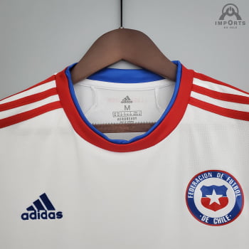 Camisa Chile II 21/22 Versão Torcedor + Personalização Grátis