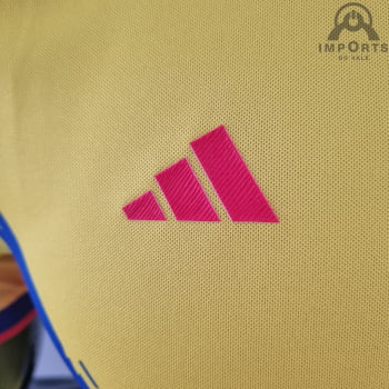 Camisa da Seleção Colombiana 2022 Versão Jogador Ed. Especial - Amarelo