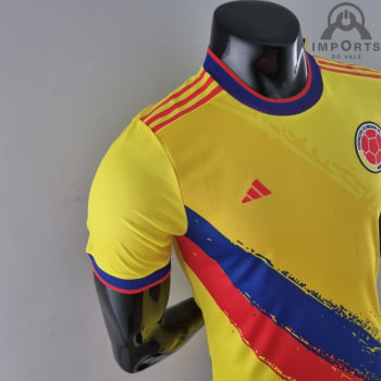 Camisa da Seleção Colombiana 2022 Versão Jogador Ed. Especial - Amarelo