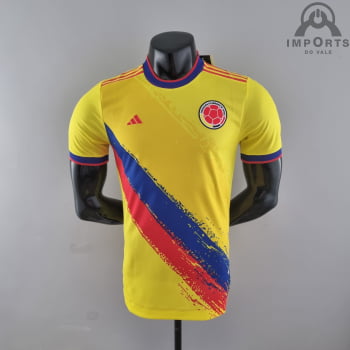 Camisa da Seleção Colombiana 2022 Versão Jogador Ed. Especial - Amarelo Camisa da Seleção Colombiana 2022 Versão Jogador Ed. Especial - Amarelo