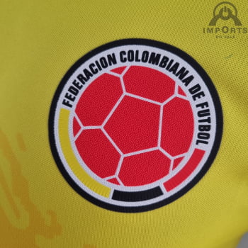 Camisa da Seleção Colombiana 2022 Versão Jogador Ed. Especial - Amarelo Camisa da Seleção Colombiana 2022 Versão Jogador Ed. Especial - Amarelo