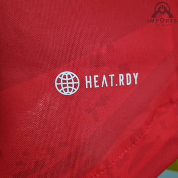 Camisa da Seleção Colombiana 2022 Versão Jogador Ed. Especial - Vermelho