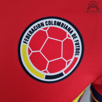 Camisa da Seleção Colombiana 2022 Versão Jogador Ed. Especial - Vermelho Camisa da Seleção Colombiana 2022 Versão Jogador Ed. Especial - Vermelho