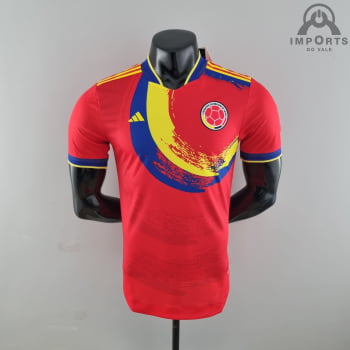 Camisa da Seleção Colombiana 2022 Versão Jogador Ed. Especial - Vermelho Camisa da Seleção Colombiana 2022 Versão Jogador Ed. Especial - Vermelho