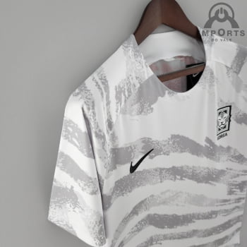 Camisa da Seleção Coreana 2022 Treino Versão Torcedor 