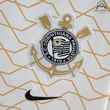 Camisa Corinthians 22/23 Versão Torcedor Pré-Jogo - Branca