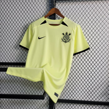 Camisa Corinthians 23/24 Treino - Amarela