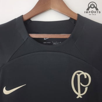 Camisa Corinthians 23/24 Treino - Preta