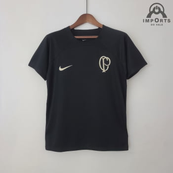 Camisa Corinthians 23/24 Treino - Preta