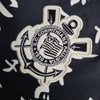 Camisa Corinthians 23/24 Versão Torcedor Ed. Especial Concept Preta + Personalização Grátis Camisa Corinthians 23/24 Versão Torcedor Ed. Especial Concept Preta + Personalização Grátis