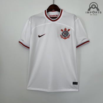 Camisa Corinthians 23/24 Versão Torcedor Ed. Especial Branca + Personalização Grátis 