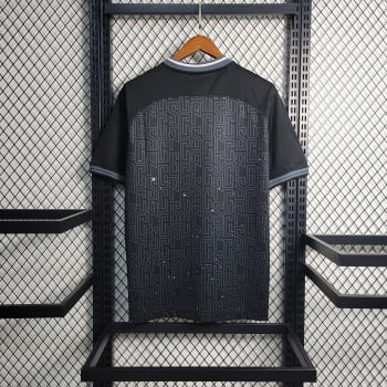 Camisa Corinthians 23/24 Versão Torcedor Ed. Especial Preta + Personalização Grátis 