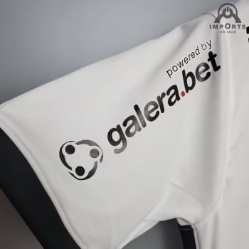 Camisa Corinthians I 20/21 Versão Torcedor Gola Polo + Patrocínios + Personalização Grátis