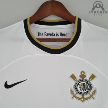 Camisa Corinthians I 22/23 Versão Torcedor + Personalização Grátis