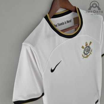 Camisa Corinthians I 22/23 Versão Torcedor + Personalização Grátis