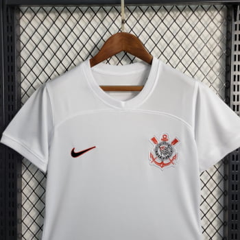 Camisa Corinthians I 23/24 Versão Feminina + Personalização Grátis